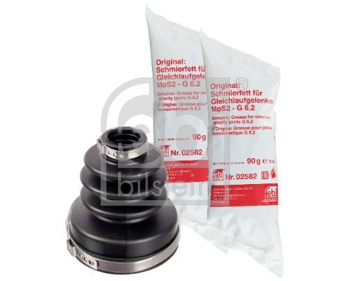 Faltenbalgsatz, Antriebswelle