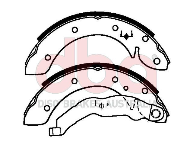 Street Series Brake Shoes [Renault Megan/Scenic 228.6mm] - TecDoc Only
