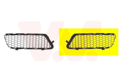 VAN WEZEL 0160591 Ventilation Grilles, bumper