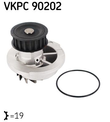 Water Pump, engine cooling VKPC 90202