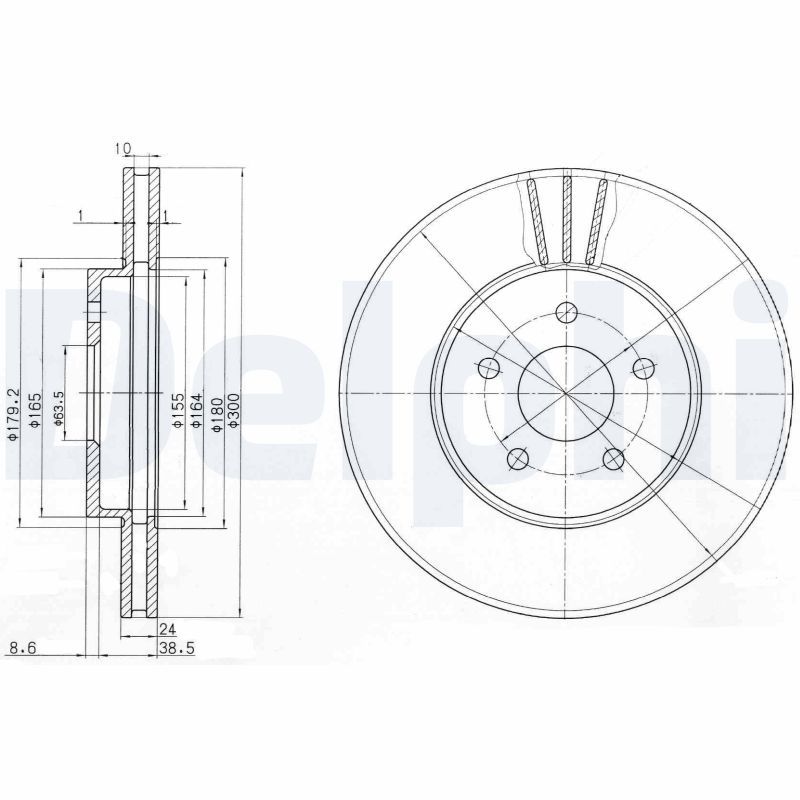 Brake Disc BG3537C