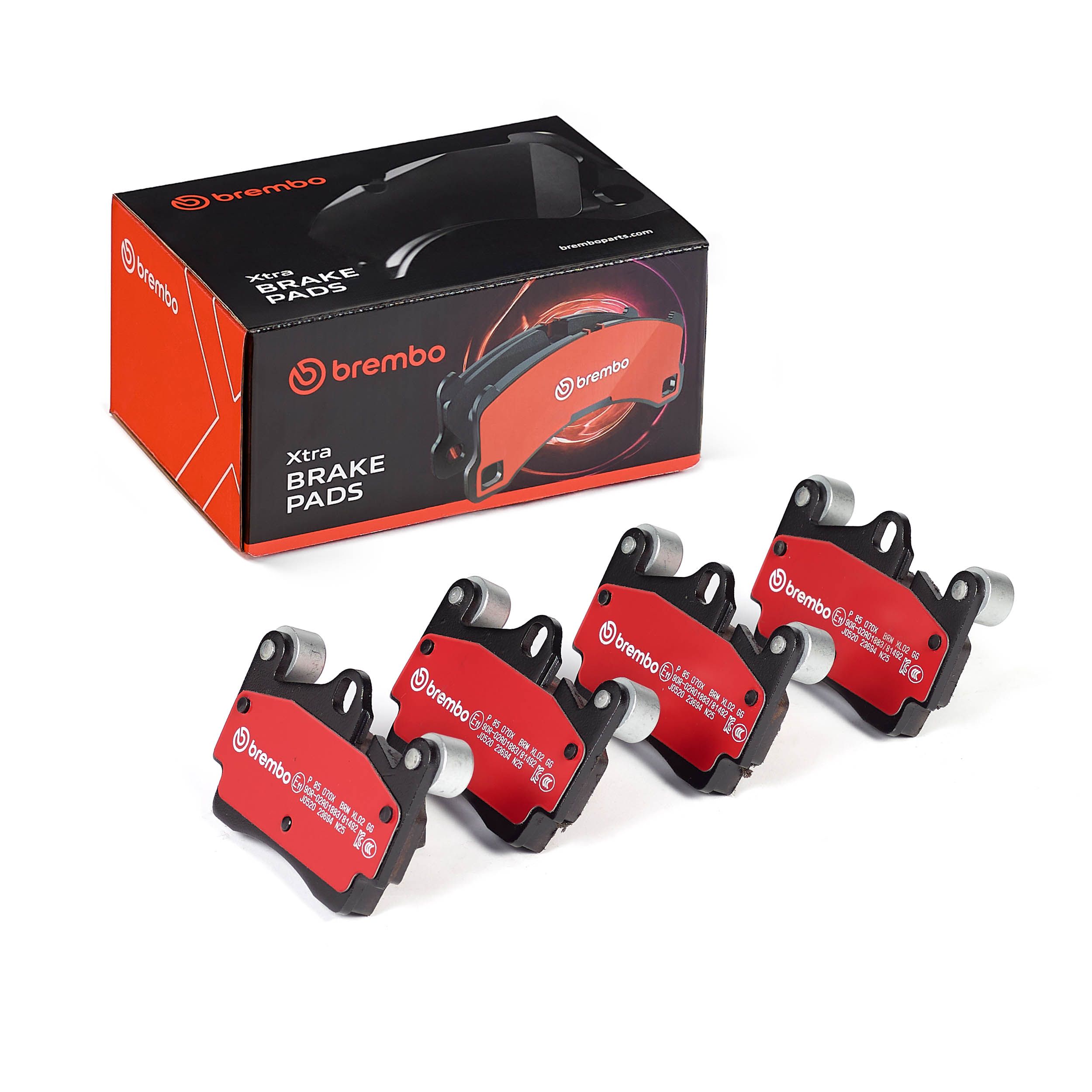 Bremsbelagsatz, Scheibenbremse