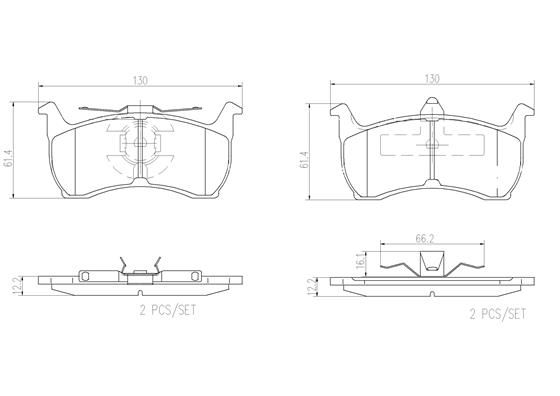 FORD FALCON XH 96-99 (RR) - TecDoc 1