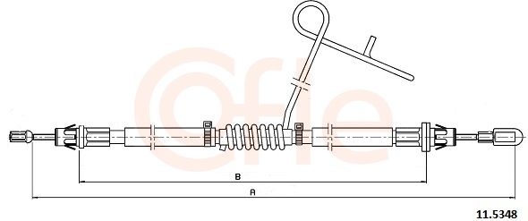 Seilzug, Feststellbremse