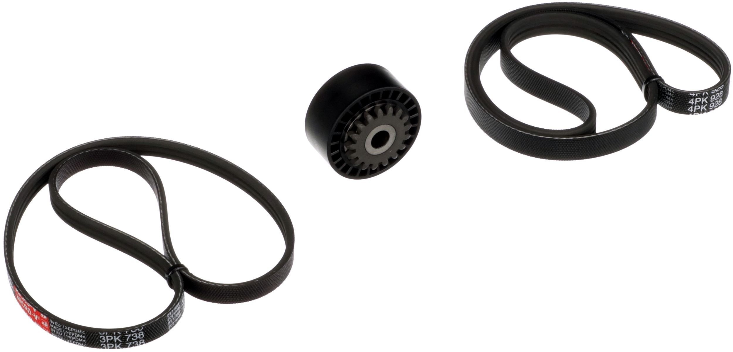 GATES K033PK738 - Keilrippenriemensatz Micro-V®