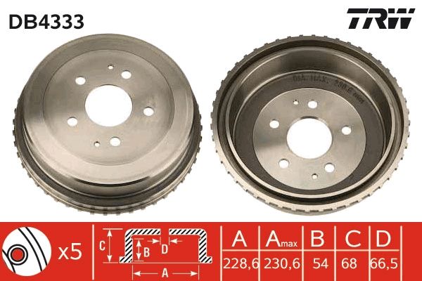 TAMBOUR DE FREIN  9900