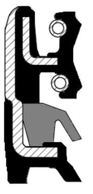 Wellendichtring, Differential