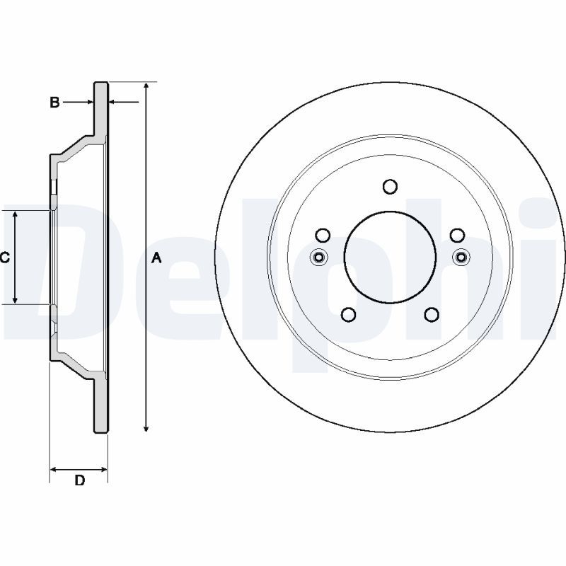 Brake Disc BG4708C