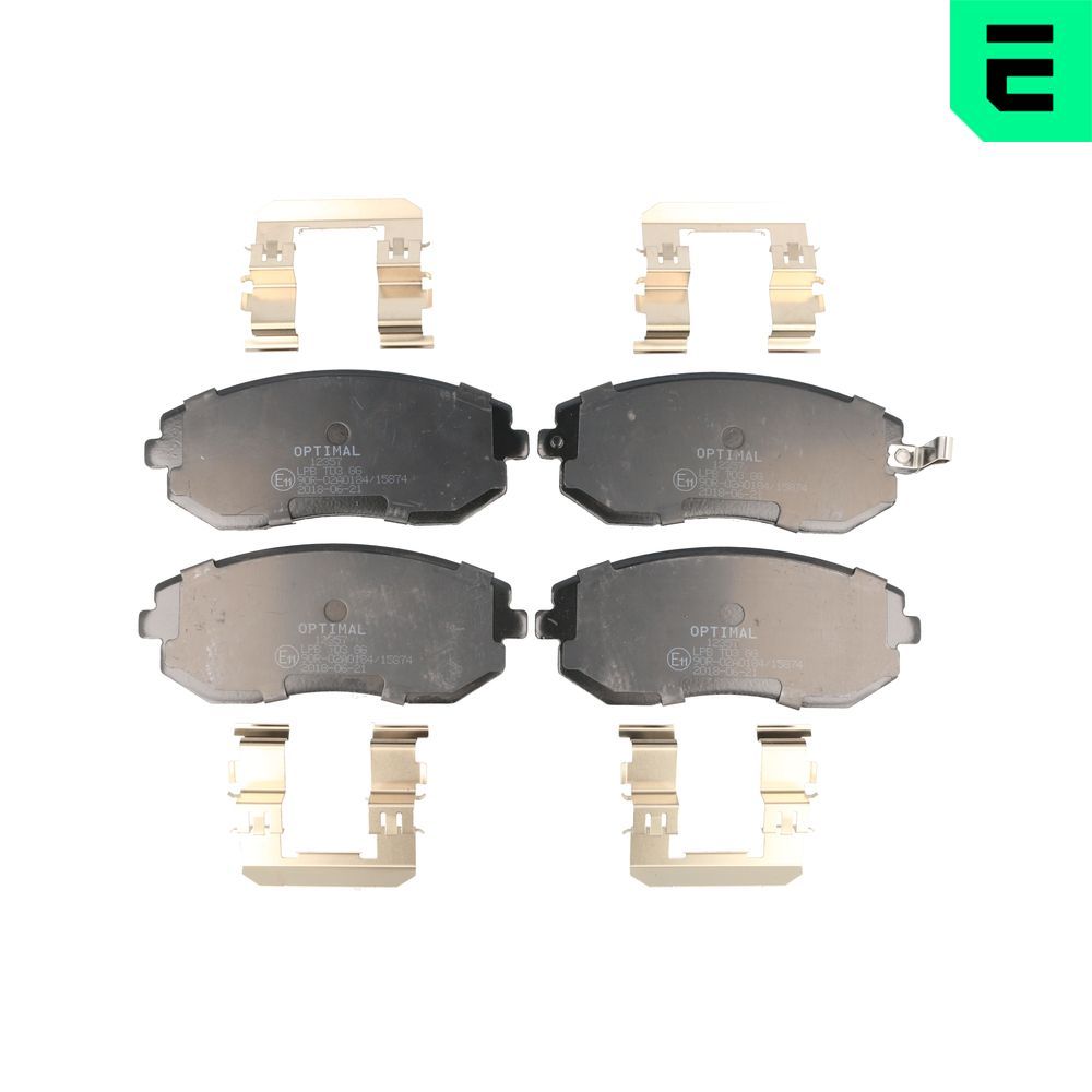 Brake Pad Set, disc brake BP-12357