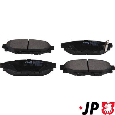 Bremsbelagsatz, Scheibenbremse