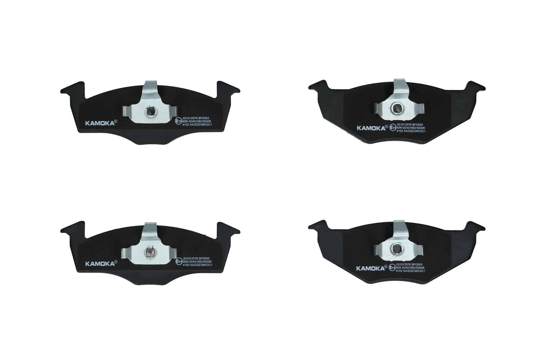 KAMOKA JQ1012576 - Bremsbelagsatz, Scheibenbremse