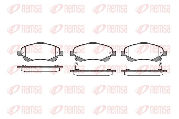 Premium Front Brake Pad Set Premium Front Brake Pad Set