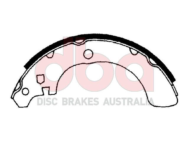 Street Series Brake Shoes [Honda Civic 200mm] - TecDoc Only