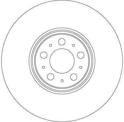 TRW BRAKE DISC - TecDoc 2