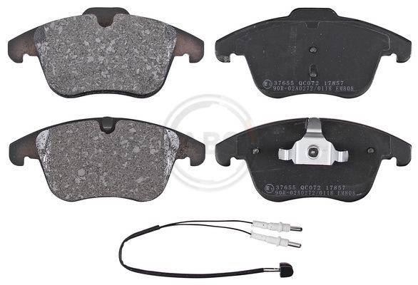 Brake Pad Set, disc brake 37655