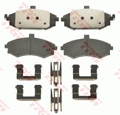 TRW DISC BRAKE PADS - TecDoc 2
