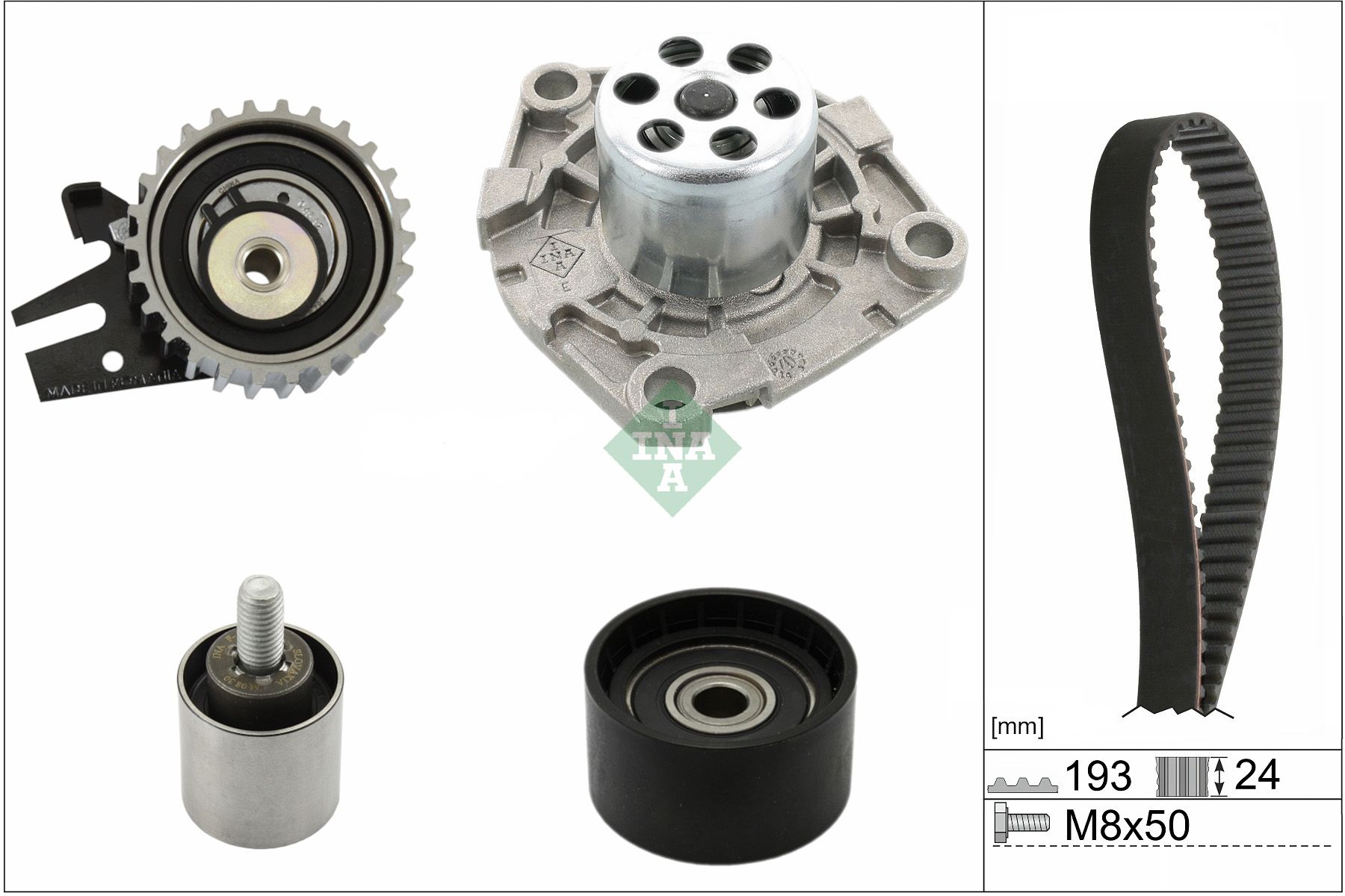 ZESTAW ROZRZ?DU FIAT DUCATO 2,2M-JET (Z POMP?)