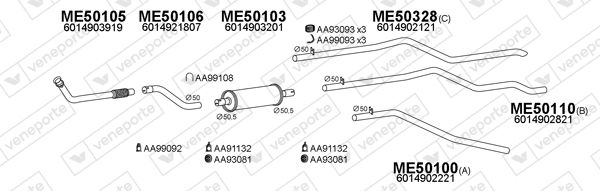 TUBE CONTACT M6-1.2