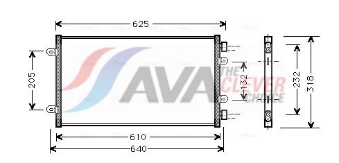 FT5219 AVA QUALITY COOLING kondenzátor, klíma