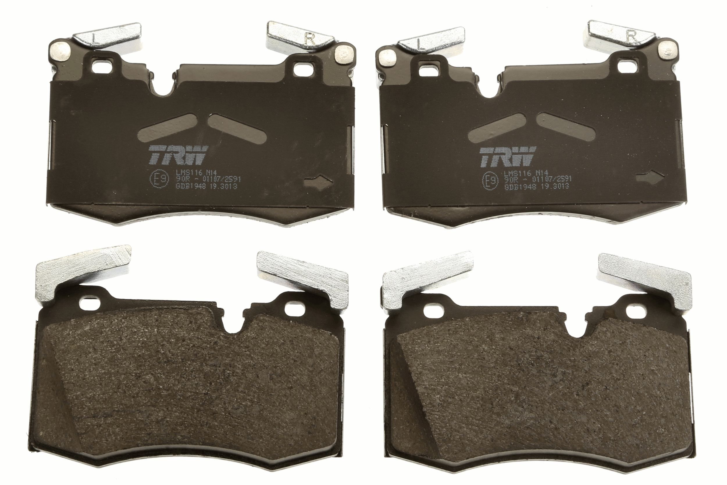 TRW DISC BRAKE PADS - TecDoc 2