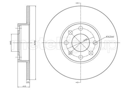 Brake Disc 23-0627