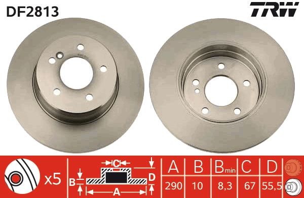 PAIRE DE DISQUES  9900