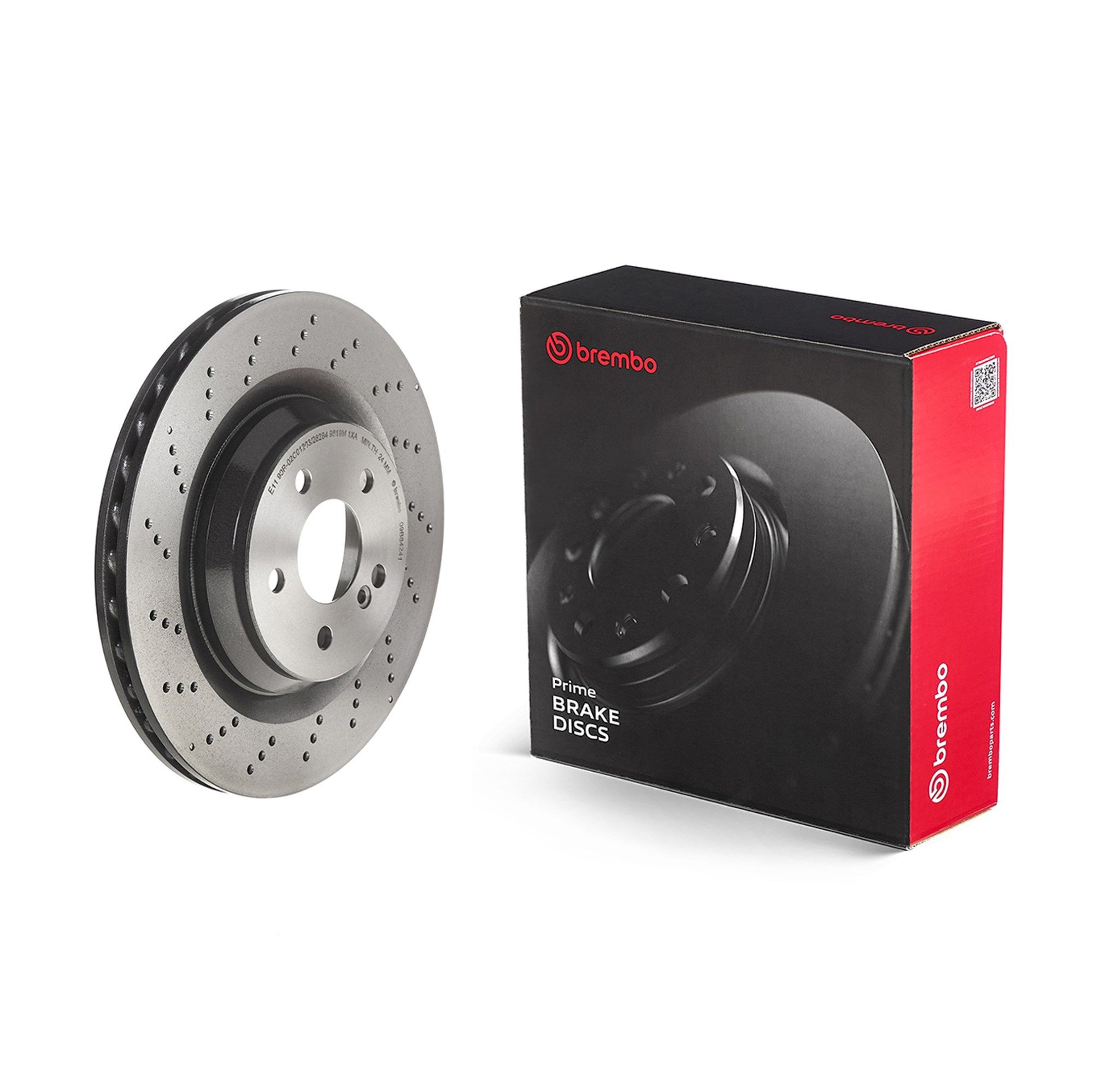 BREMBO 09.B842.41 - Bremsscheibe PRIME LINE - UV Coated