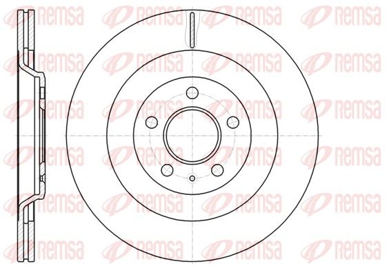 Brake Disc 61267.10