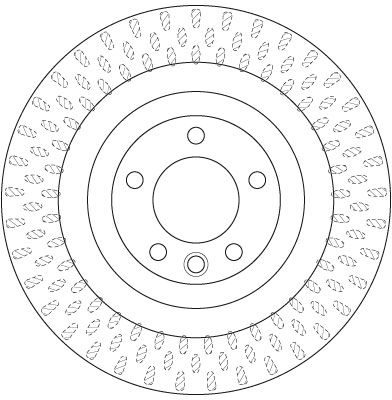 TRW BRAKE DISC - TecDoc 2