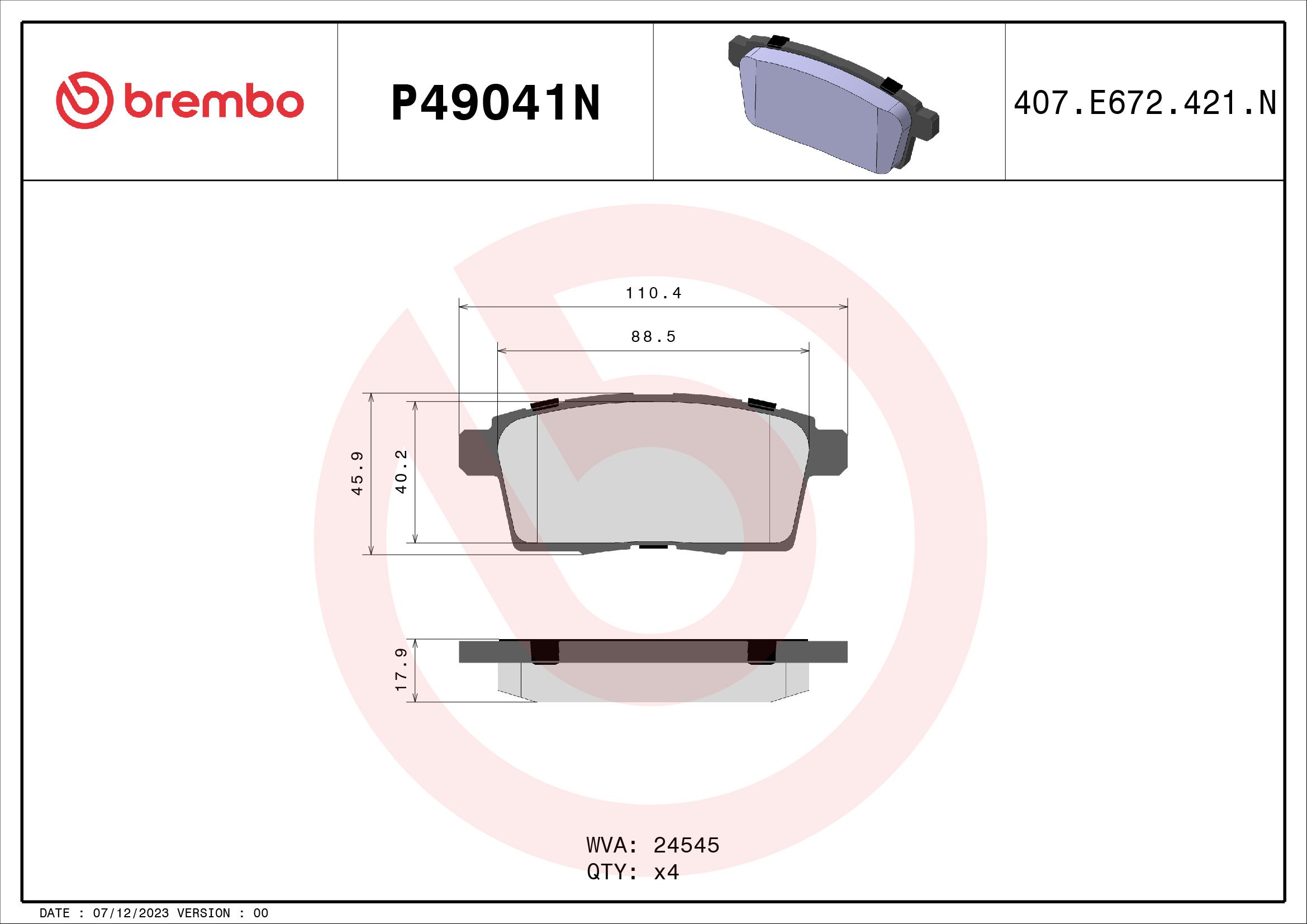 MAZDA CX-7 ER 06-13 (RR) - TecDoc 1
