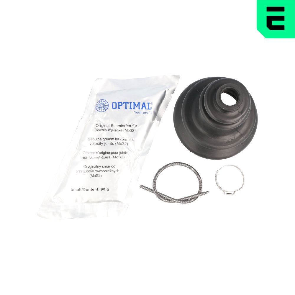 Faltenbalgsatz, Antriebswelle