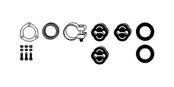 Montagesatz, Abgasanlage