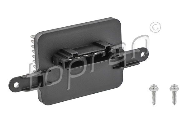 TOPRAN 724 117 Resistor, interior blower