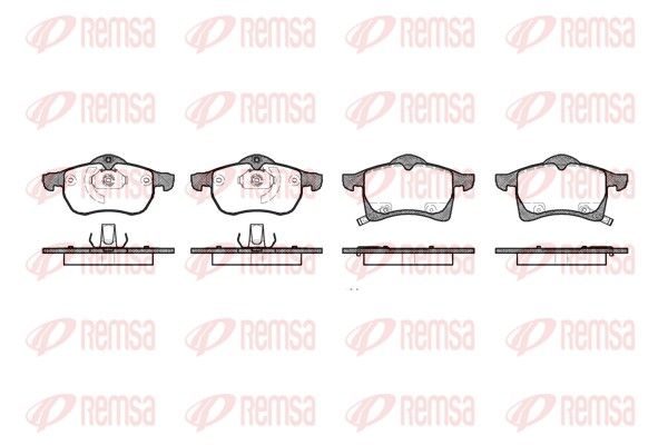 Premium Front Brake Pad Set Premium Front Brake Pad Set