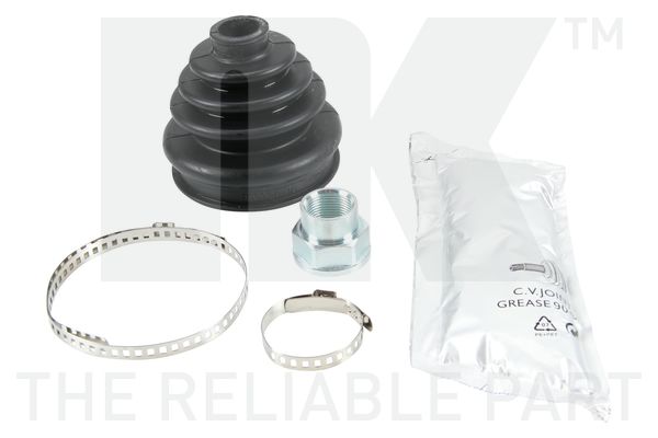 Faltenbalgsatz, Antriebswelle