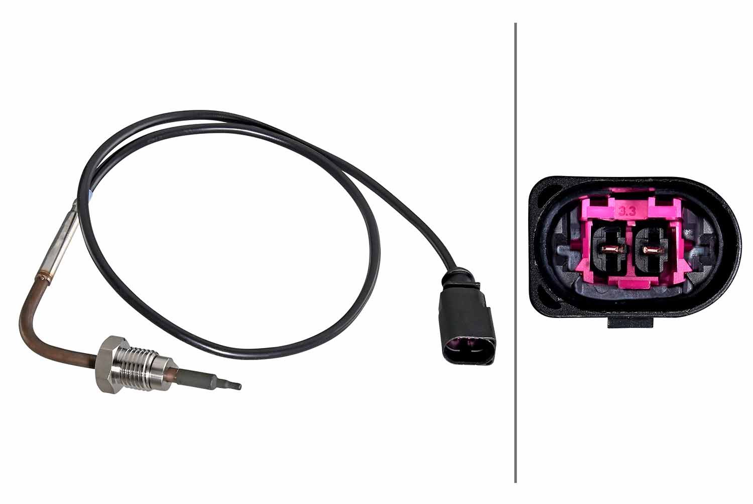 Sensor, de temperatura de gas de escape