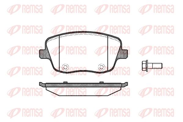 Premium Front Brake Pad Set Premium Front Brake Pad Set