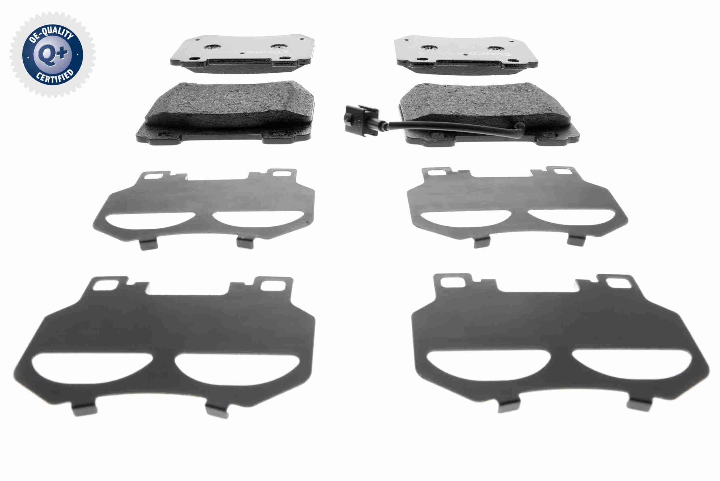 Bremsbelagsatz, Scheibenbremse