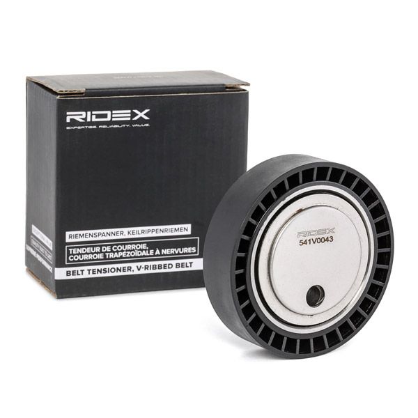 RIDEX 541V0043 Tensioner Pulley, V-ribbed belt
