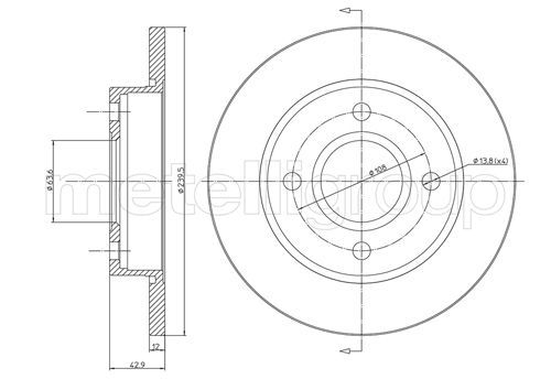 Brake Disc 23-0377