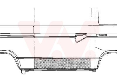 VAN WEZEL 5874174 - Tür, Karosserie