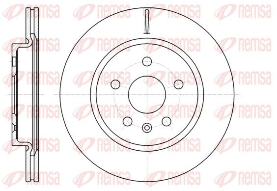 Brake Disc 61284.10