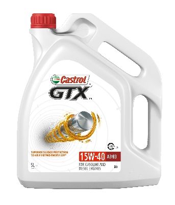 CASTROL GTX 15W-40 A3/B3 / 5 Liter