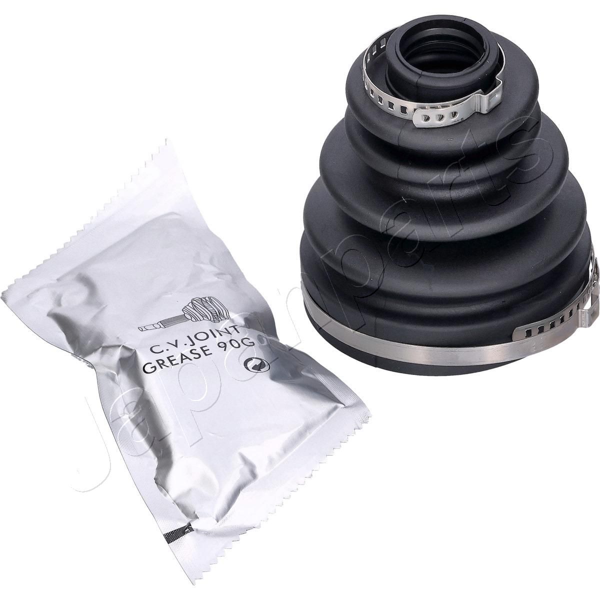 Faltenbalgsatz, Antriebswelle