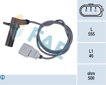 Sensor, crankshaft pulse 79132