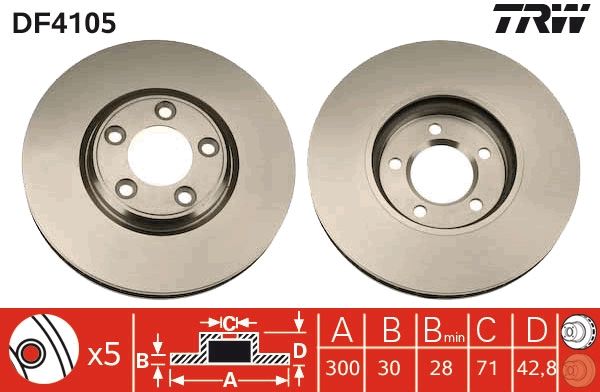 PAIRE DE DISQUES  9900