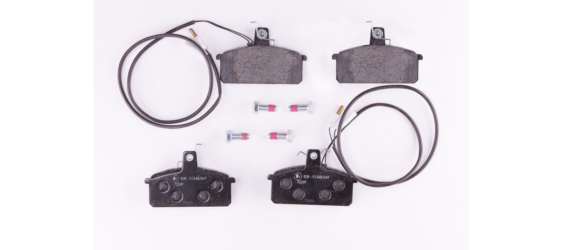 Bremsbelagsatz, Scheibenbremse