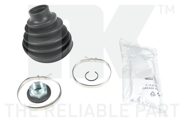 Faltenbalgsatz, Antriebswelle