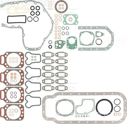 Juego completo de empaques, motor