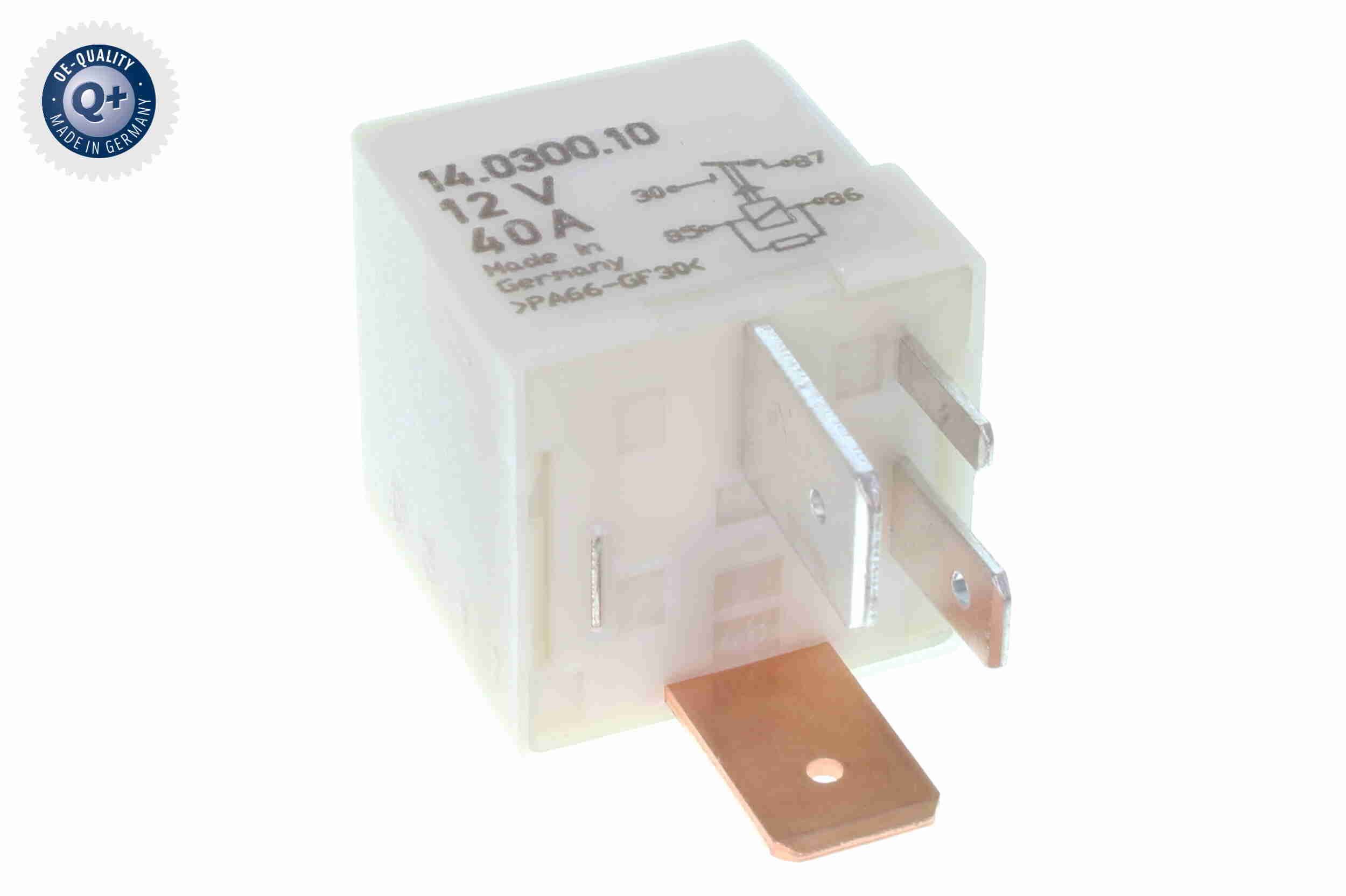 Relais, Kühlerlüfternachlauf